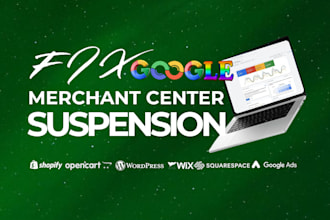 fix google merchant center suspension misrepresentation, gmc product feed issues