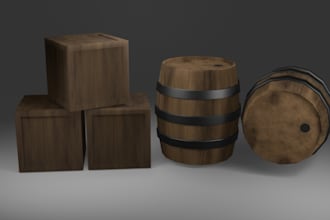 create optimized 3d game ready assets for unity and unreal