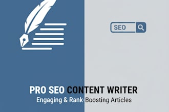 write professional SEO articles and blog posts
