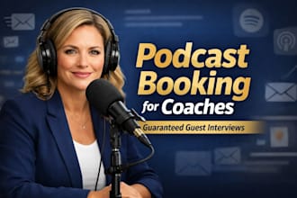 secure podcast bookings for coaches