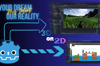 develop a 3d game from your idea
