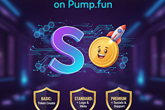 create and deploy a professional crypto token or meme coin