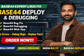 deploy base44 expert base44 debugging base44 bug fix base44 webapp google play