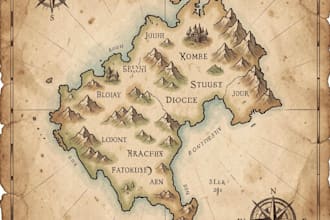 create the map of your fantasy world