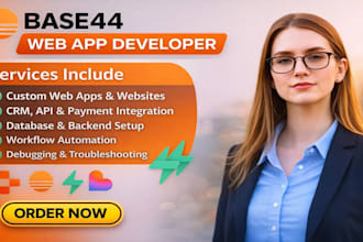 fix base44 app bugs debugging and supabase integration