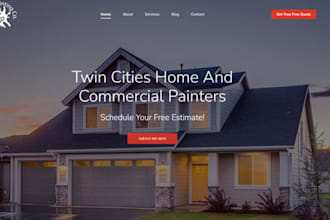 design squarespace painting website drywall interior website plaster painting