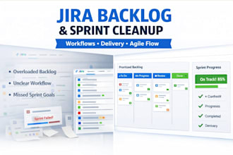 clean up jira backlog fix workflows organize sprints and improve delivery