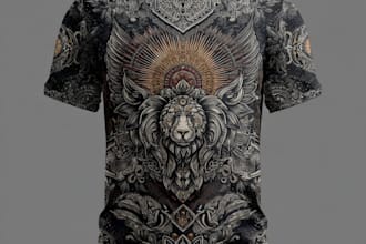 design a creative typography and graphic t shirt design