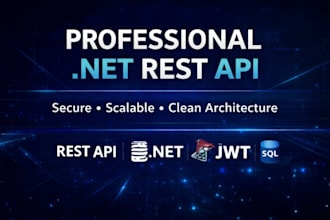 build a dotnet web API or backend using clean architecture