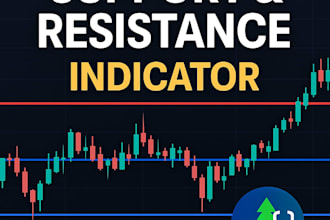 design advanced support and resistance levels indicator in tradingview