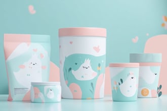 design modern product packaging and custom box design