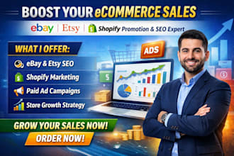 do ebay promotion etsy promotion shopify marketing for store growth and sale