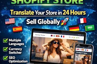translate your shopify store into a multilingual website for global