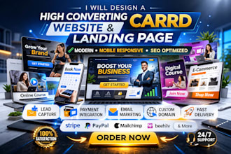redesign carrd website systeme io unbounce funnellish kartra carrd landing page