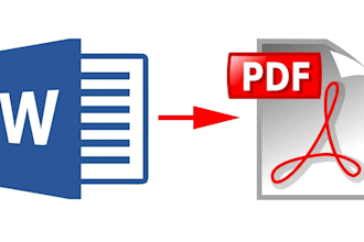 convert word and text files to pdfs
