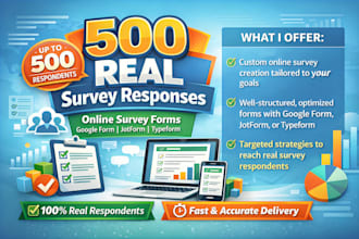 design online surveys, google forms, typeform, and responsive questionnaires