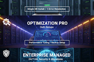 provide end to end database managed services