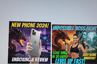 design catchy youtube thumbnails