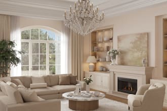 3d interior visualization and 3d rendering
