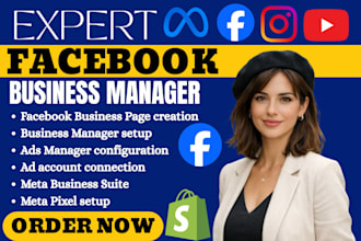 create facebook business page meta ads manager fb business manager expert