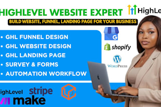 gohighlevel website design, redesign ghl website automation, real estate website