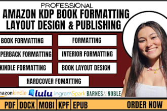 format and design book interior, book layout, typesetting