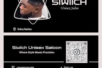 design professional business card with print ready files