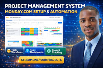 mondaycom project management crm system with n8n automation
