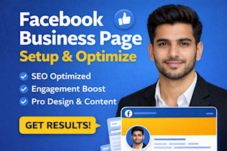 create optimized facebook business page