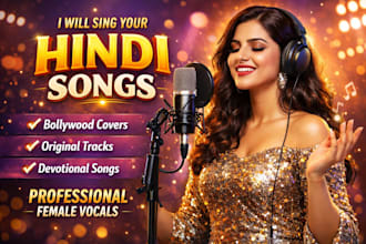 sing hindi, urdu and nepali songs, indian classical hindi female singer