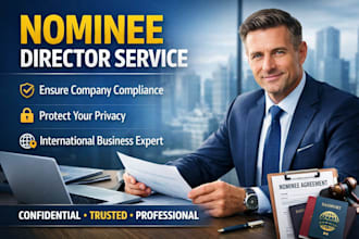 provide a reliable nominee director service for company compliance