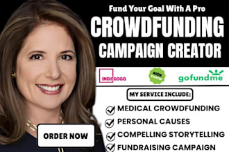 write a powerful gofundme pitch for medical and personal causes