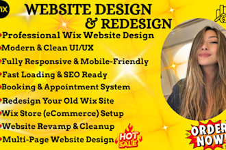 wix website design wix studio responsive wix site wix redesign wix expert