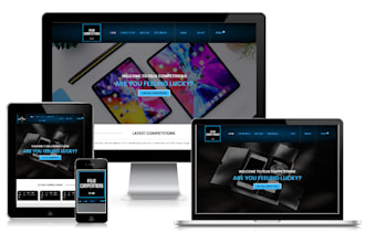 raffle landing page, competition landing page giveaway, raffle tickets, events