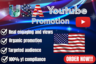 promote your youtube video to real usa audience