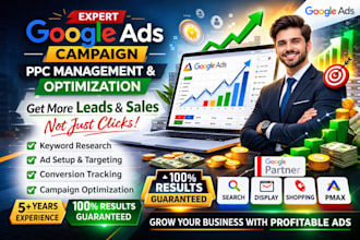 setup your adwords google ppc ads campaign traffic lead