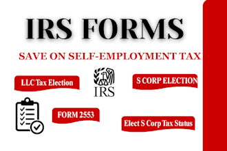 file irs form 2553 to elect s corporation tax status for your llc