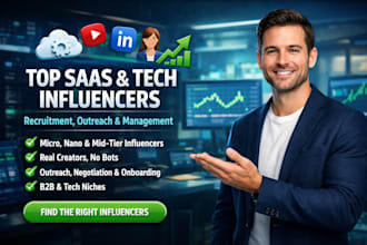 find and recruit micro, nano affiliate influencers for your saas or tech brand