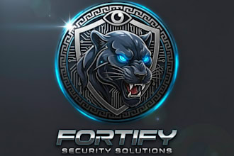 create unique security logo design for your business