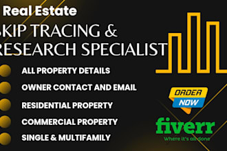 property research and commercial real estate skip tracing