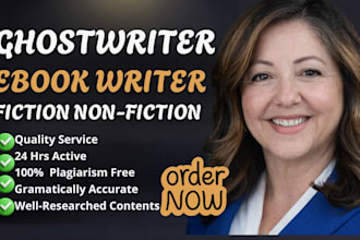 be ghostwriter ebook writer book ghost writer for fiction and nonfiction
