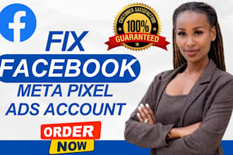 fix and create facebook business manger fix meta pixel ads account setup