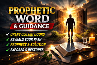 give you a powerful prophetic word with divine insight