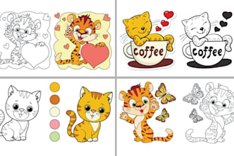 coloring books for children and adults