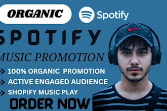promote spotify music album and spotify track via music ads campaign