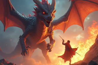 draw high quality fantasy illustration