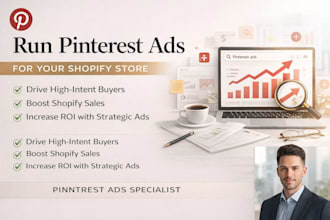 create and manage etsy pinterest marketing optimize shopify store management