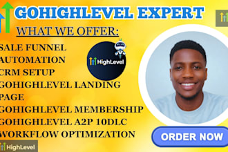 setup gohighlevel website go high level sales funnel landing page ghl ai chatbot