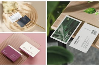 design a professional custom business card