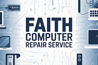 do computer repair service for you and fix all computer problems